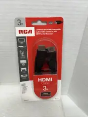 NEW RCA VH3HHR 3 Ft HDMI Cable - HDMI for Audio/Video Device, TV Game System