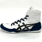 ASICS Wrestling Shoes 1083A001 White Navy/Navy(Gold) EX-EO(TWR900 Successor)