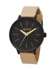 Rip Curl Womens LINDSAY MIDNIGHT PU LEATHER SURF WATCH - A3021G Tan Rrp $179.99