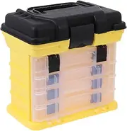 1Pc Sealing Fishing Box Versatile Fishing Lure Storage Case with Dividers for Organized Bait Tackle Durable Material for Anglers Outdoor Activities