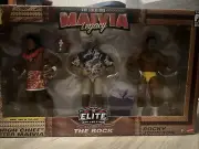 WWE Mattel Elite The Rock WWE Generations Maivia Legacy 3 Pack Exclusive NEW