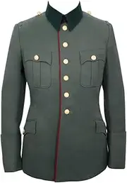 [militaryharbor] WW2 WWII German Heer M28 General Gabardine Piped Service Tunic Jacket I