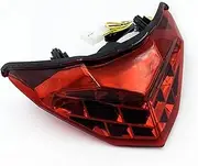 Motorcycle Rear Taillight Tail Brake Turn Signals Integrated Light For Ninja 250 300 EX300 2013 2014 2015 2016 2017(Red)
