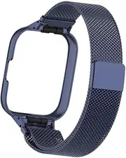 [WUURAA] Suitable for Redmi Watch 3 Youth Edition Redmi Watch 3Lite Metal Band+Protective Case