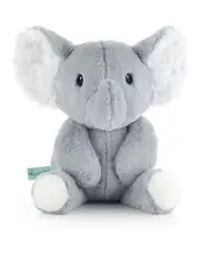 The Peanutshell Jungle Safari Plush Elephant Stuffed Animal Toy