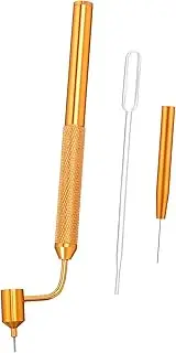 Luxshiny 1Set Fine Line Fluid Pen Scratch Repair Tool with Dropper Needle for Car Paint Touch Up Detailing Applicator for Efficient Scratch Repair and Refinishing