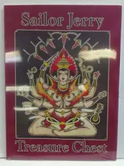 NEW "SAILOR JERRY TREASURE CHEST" TATTOO ART BOOK IN SHRINK WRAP OUT OF PRINT