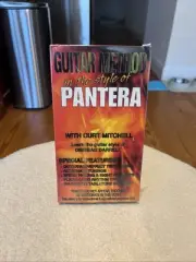 Guitar Method In The Style Of Pantera (VHS, 1999, MVP) Technique Brand New