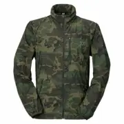 Daiwa DJ-33009 Pocketable wind jacket Green camo M From Stylish anglers Japan