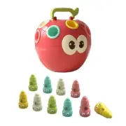 5.91x5.91x5.91in Number Cognition Sorting Stacking Game Table Toy Best Gift