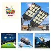 3000W , Wide Angle Commercial Solar Lights Outdoor Dusk to Dawn, 6500K Flood ...