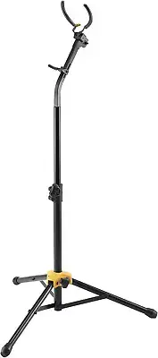 DS730B Auto Grip Alto/Tenor Sax Stand Black