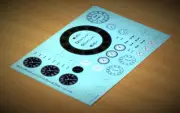 Matho Models 35100 Clock Faces & Dials - 1:35 scale