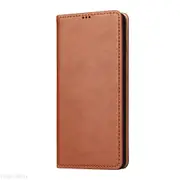 Clamshell Phone Case for Samsung Galaxy S10E PU Leather Case Magnetic Adsorption Flip Cover Case for Samsung Galaxy S10E