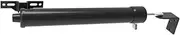 Pneumatic Door Closer, Aluminium Construction, Adjustable Speed, Black