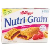 Kellogg's Nutri-Grain Cereal Bars Raspberry Indv Wrapped 1.3oz Bar 16/Box 35845