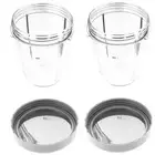 Plastic Juice Cup Blender Mug Cover Juicing Machine Part Plastic Blender Mugs