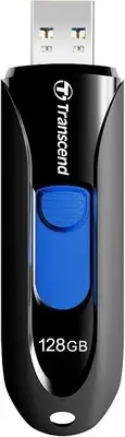 Transcend 128GB JetFlash 790 USB 3.0 Flash Drive 128GB, Black