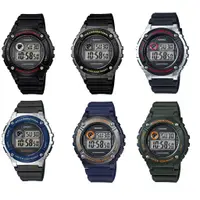 在飛比找蝦皮商城優惠-【CASIO】CASIO卡西歐防水運動電子錶 W-216H 