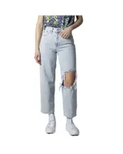 Only tella Life High Wait Jean Light Blue Women Pants