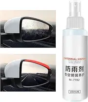 Glass Waterproof Spray, Rain Prevention Agent, Car Window Defogger, Windshield Fog Remover, 5.1x1.2 Inches, Improved Visibility for Driving in Wet Weather Conditions