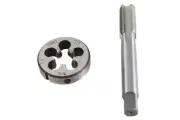 V-Twin 314814277036 9/16 Inch For x 24 Tap/Die Tool Set