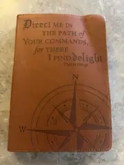 Soul Scripts Compass Direct Me Psalms Journal Leather See Pics