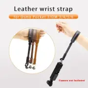 Choice from Portable Leather Wrist Hand Strap Lanyard f DJI OSMO Pocket 3 Camera