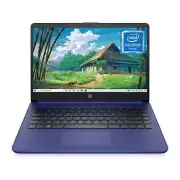 HP Stream 14 inch Windows Laptop Intel Celeron N4020 Windows 11 Home - Blue