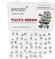 AWSZH Adjustable Valve Shim 9.48mm O.D. Compatible With Kawasaki VN800E Vulcan 800 Drifter 2000-2006 Yamaha FJR1300 2003-2005 Suzuki M109R2 Boulevard 2008-2009 Honda TRX450R 2004-2009 (52PCS)