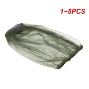 1~5PCS Outdoor Fishing Anti Mosquito Net For Face Mosquito Insect Repellent Hat