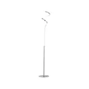 Lexi Lighting Chipper LED Floor Lamp - Chrome 145 cm