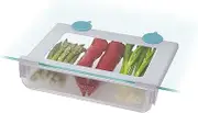 Joseph Joseph FridgeStore - Space Saving Under-shelf Storage Drawer Organiser, BPA free