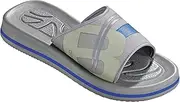 BECO Unisex Men Slip On, Unisex, BECO Pantolette, Men, Grey/Blue