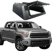 MXQXXXL 4x4 Truck Canopy Hardtop Canopy Compatible for Toyota Tundra Ii Double Cab Steel Canopy Pickup Truck