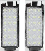 2Pcs Car LED License Plate Light Lamp for Twingo/Clio/Megane/Lagane