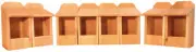 8 Cedar Nesting Boxes, for Robins, Cardinals, Bluebirds, Titmouse.... Bird House