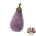 NEW Jellycat Vivacious Vegetables Egg Plant Food Plush 7 inches