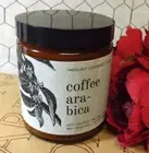 Arabica COFFEE Scented CANDLE 50hr Jar HAZELNUT Soy Wax / Natural Oils 9 oz +