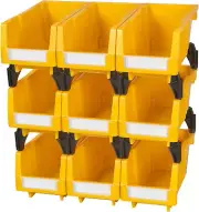 Plastic Storage Bins Shop Stackable Organizer Bins Parts Bin Shelf Storage Bin