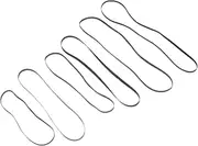 Vaguelly 6pcs Turntable Record Player Belt Replacement Drive Belt for Phonograph Smooth and Flexible Accessory for Vinyl Record Player and Tape Machines