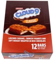 Jack n Jill Cloud 9 Caramel, Peanut & Nougat Chocolate Bar (12 bars)