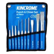 Kincrome K9508 - Punch & Chisel Set - 10 Piece