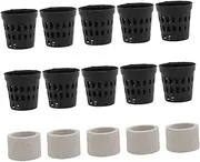 1 Set Aquarium Planting Basket Water Plant Fixator Rings with Breathing Design for Saltwater Tanks Durable Easy to Use Planting Tool for Aquatic Decor