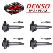 DENSO Platinum TT Spark Plug + Ignition Coil For 00-15 Toyota Echo Yaris 1.5L L4 (for: Toyota)
