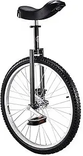 Uni Cycle24Inch Skid Proof Wheel Unicycle Bike Mountain Tire Cycling Self Balancing Exercise Balance Cycling Outdoor Sports Fitness Exercise,Blue Durable TDF