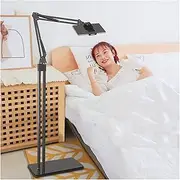 Tablet Stand Tablet Flexible Holder Gooseneck 360° Adjustable Phone/Tablet Stand with Steel Arm, Lazy Mount Tablet Clamp for All 4.6-10.6 Inch Phones, Tablet, for Readers Gaming Video Watching Chat