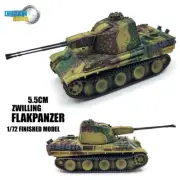 DRAGON WWII GERMAN 5.5cm Zwilling Flakpanzer 1/72 NON DIECAST MODEL Tank