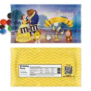 Beast Beauty Belle Chocolate Labels