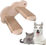 Cxiskyu Wall Cat Step, Wall Mounted Wooden Floating Step Elegant Design Indoor Stepway, Safe and Elegant Kitten Shelf, Perfect for Bedroom and Living Room Indoor Space